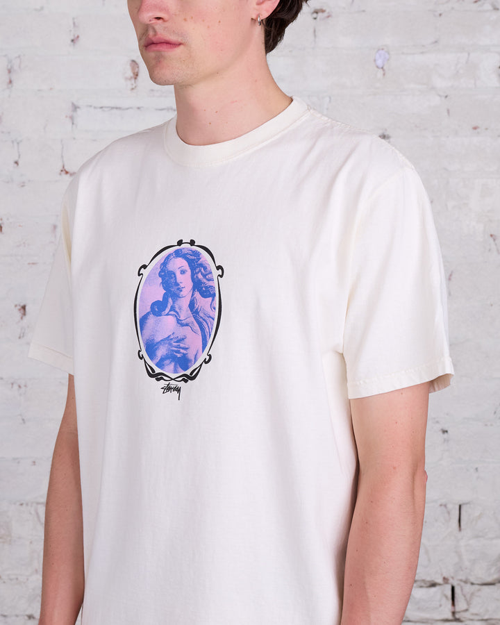 Stussy Venus Oval Pigment Dyed T-Shirt Natural