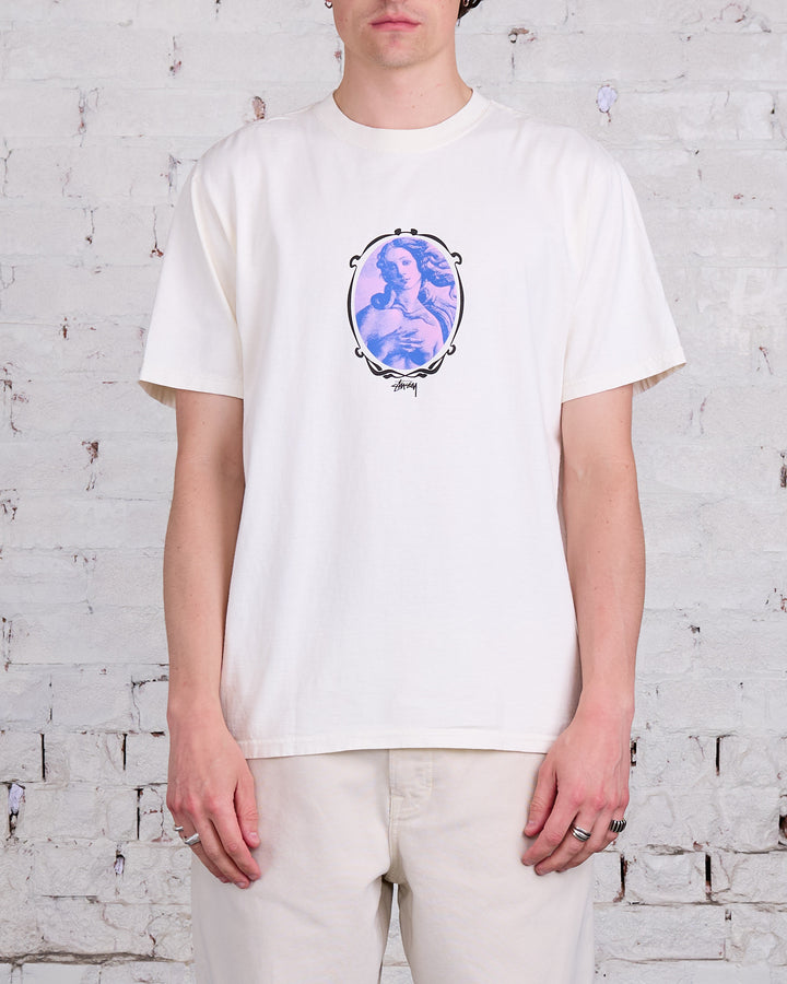 Stussy Venus Oval Pigment Dyed T-Shirt Natural