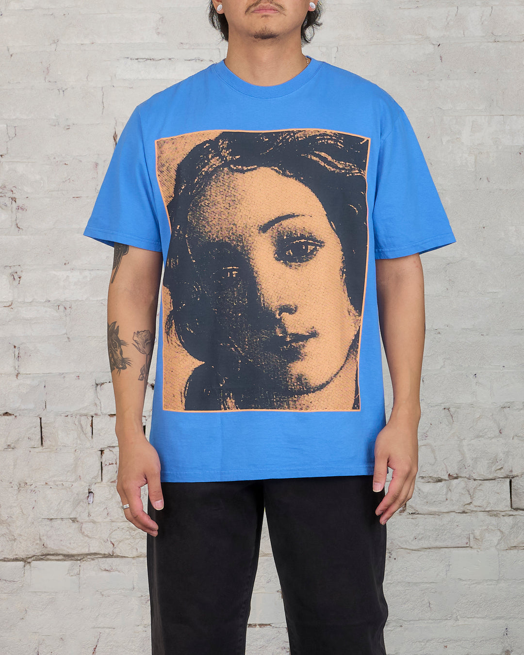 Stussy Venus Pigment Dyed T-Shirt Blue