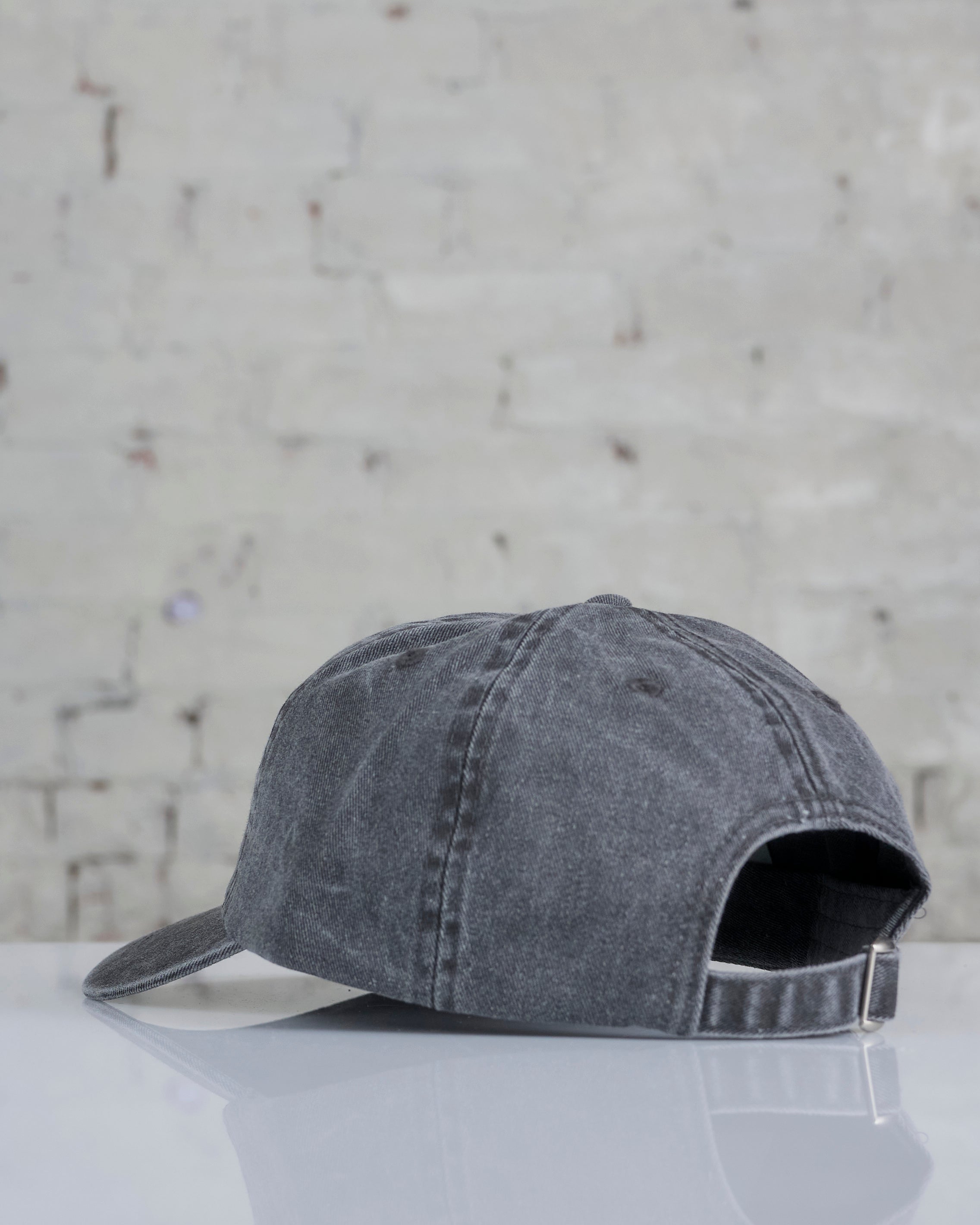 Stussy Washed Basic Low Pro Cap Charcoal – LESS 17