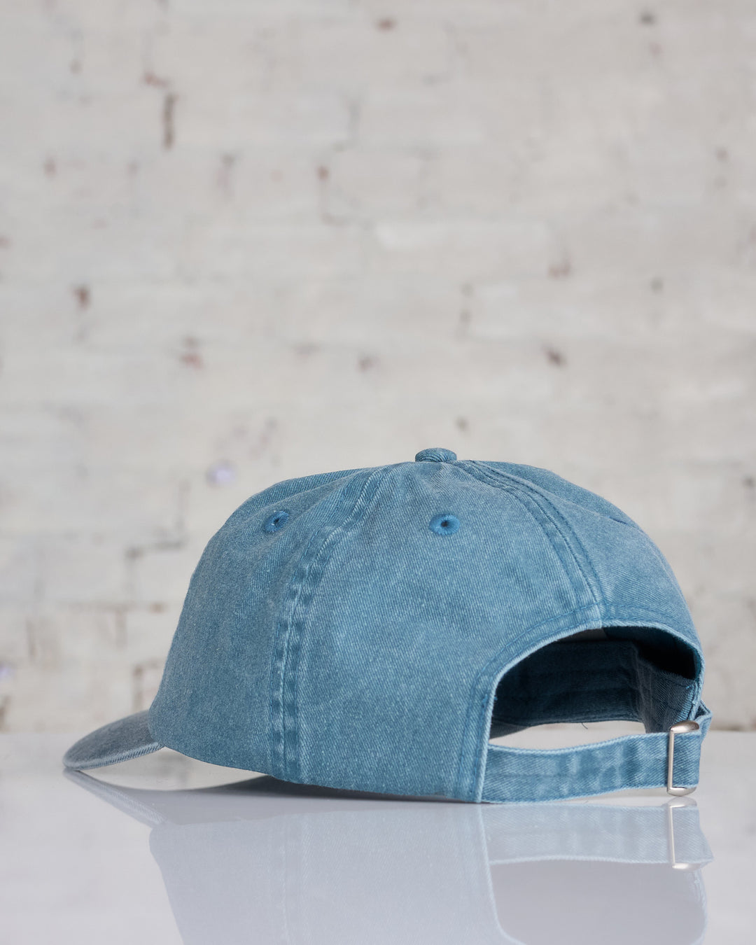 Stussy Washed Basic Low Pro Cap Lagoon