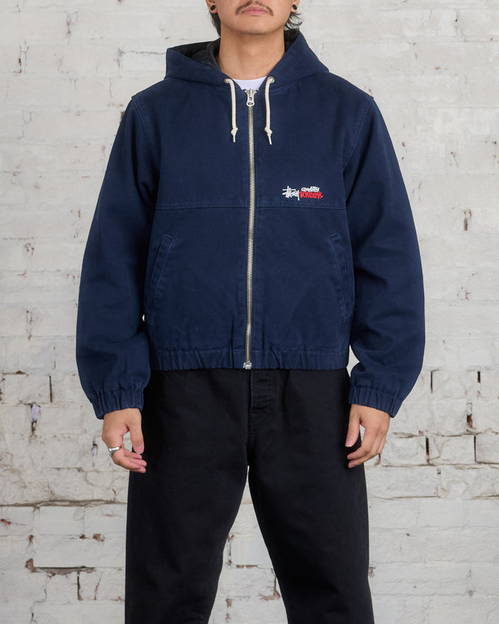 Stussy Work Canvas Insulated Jacket Navy