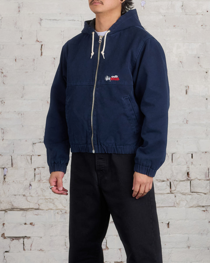 Stussy Work Canvas Insulated Jacket Navy