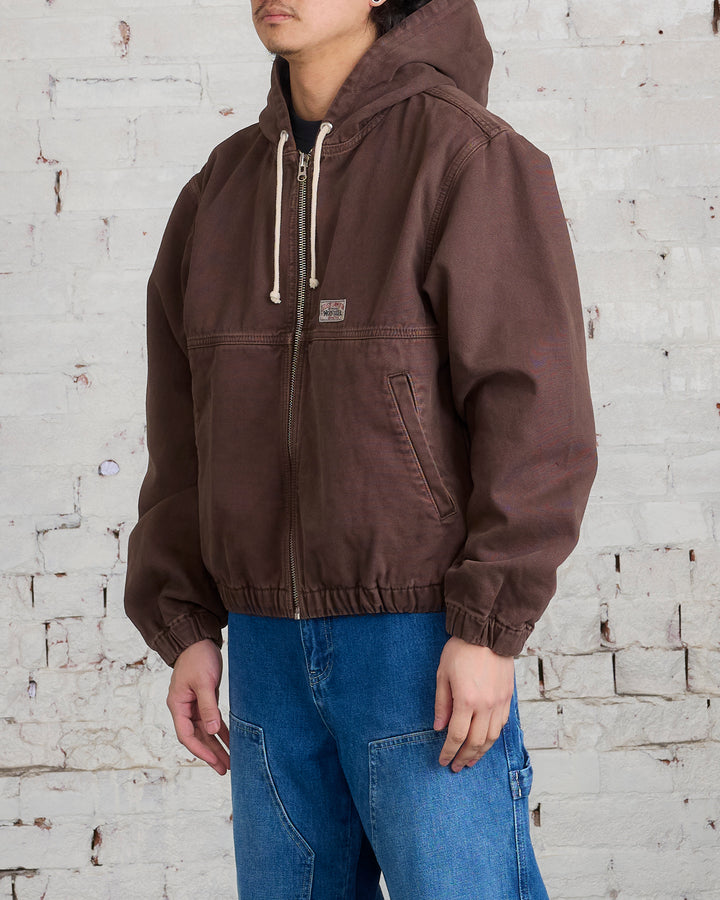 Stussy Work Jacket Unlined Canvas Brown