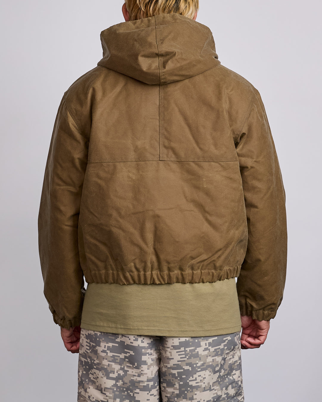 Stussy Work Jacket Waxed Cotton Khaki