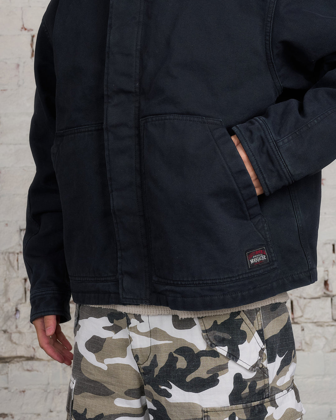 Stussy Workgear Jacket Black