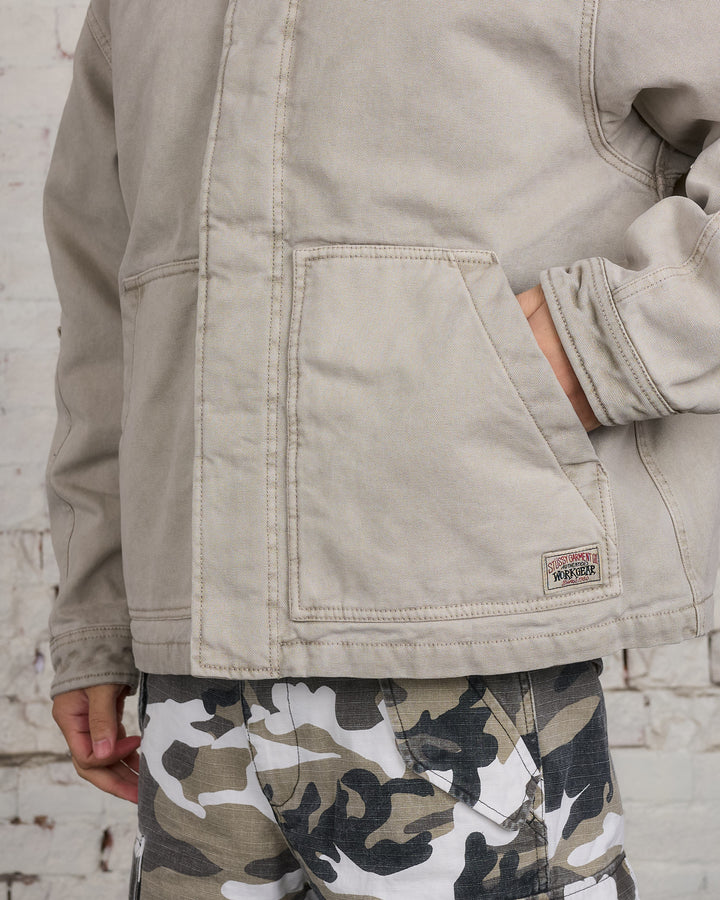 Stussy Workgear Jacket Grey