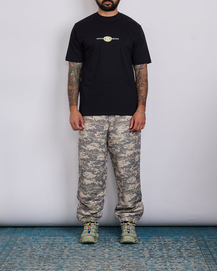 Stussy Worldwide Dot T-Shirt Black