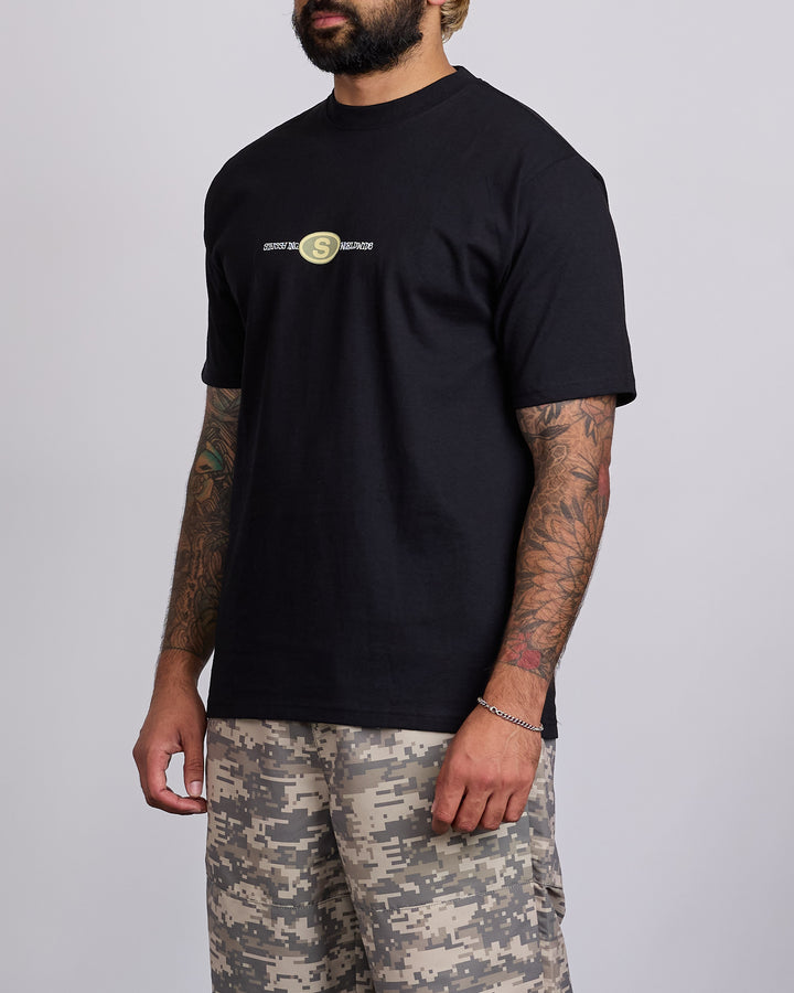 Stussy Worldwide Dot T-Shirt Black