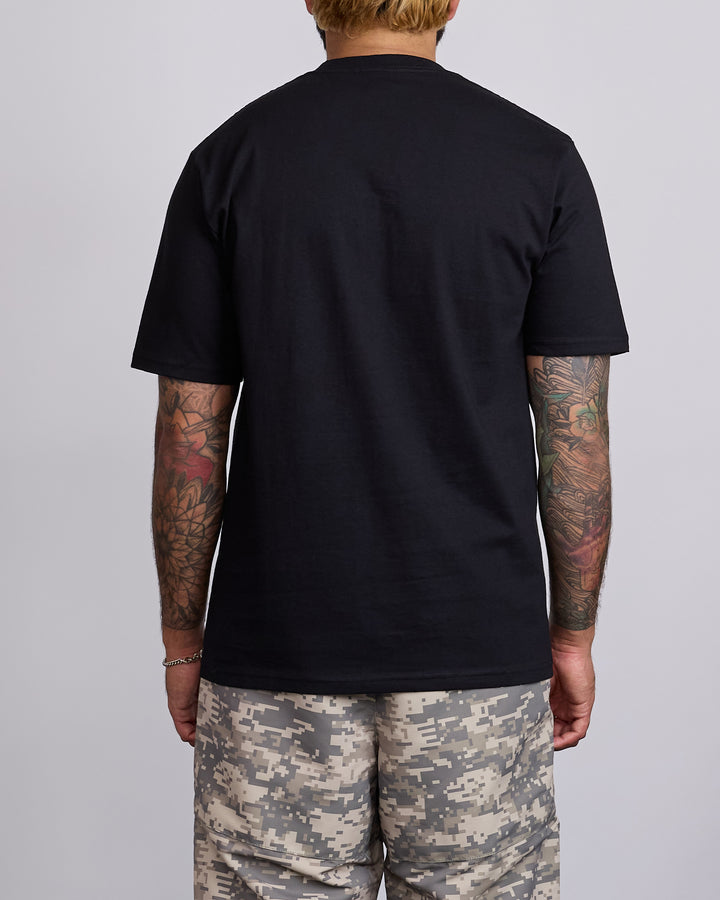 Stussy Worldwide Dot T-Shirt Black