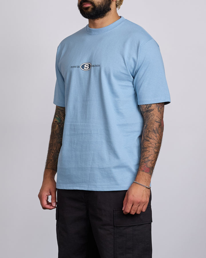 Stussy Worldwide Dot T-Shirt Slate