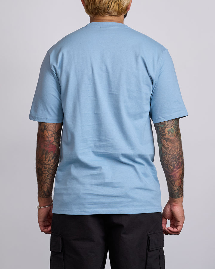 Stussy Worldwide Dot T-Shirt Slate