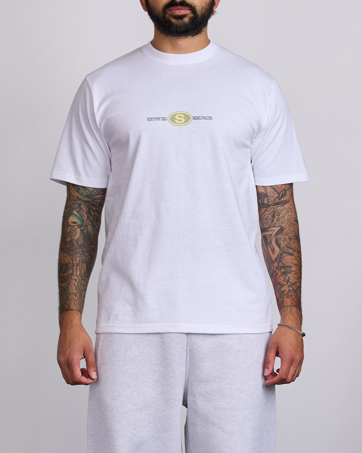 Stussy Worldwide Dot T-Shirt White