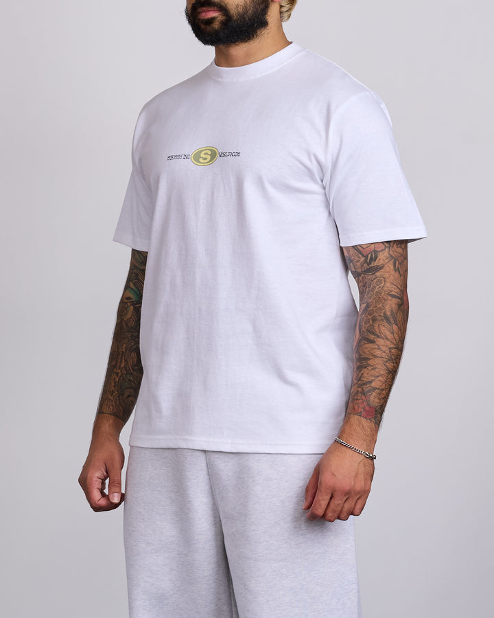 Stussy Worldwide Dot T-Shirt White
