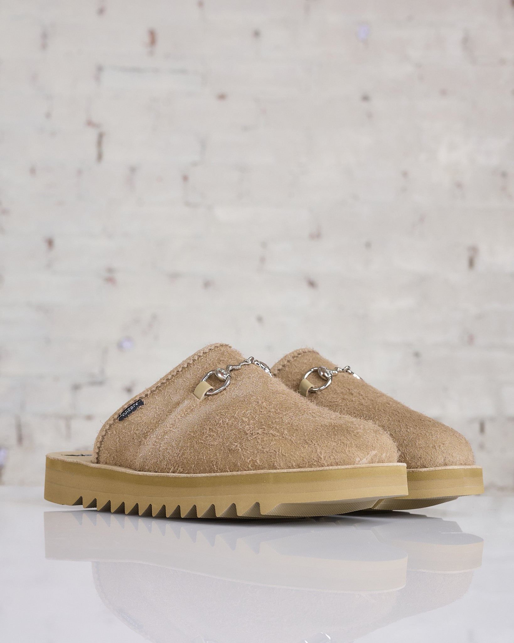靴 L'appartement SUICOKE NEW WAVE BIT MULE Suicoke New Wave Bit-Mule Taupe – LESS 17