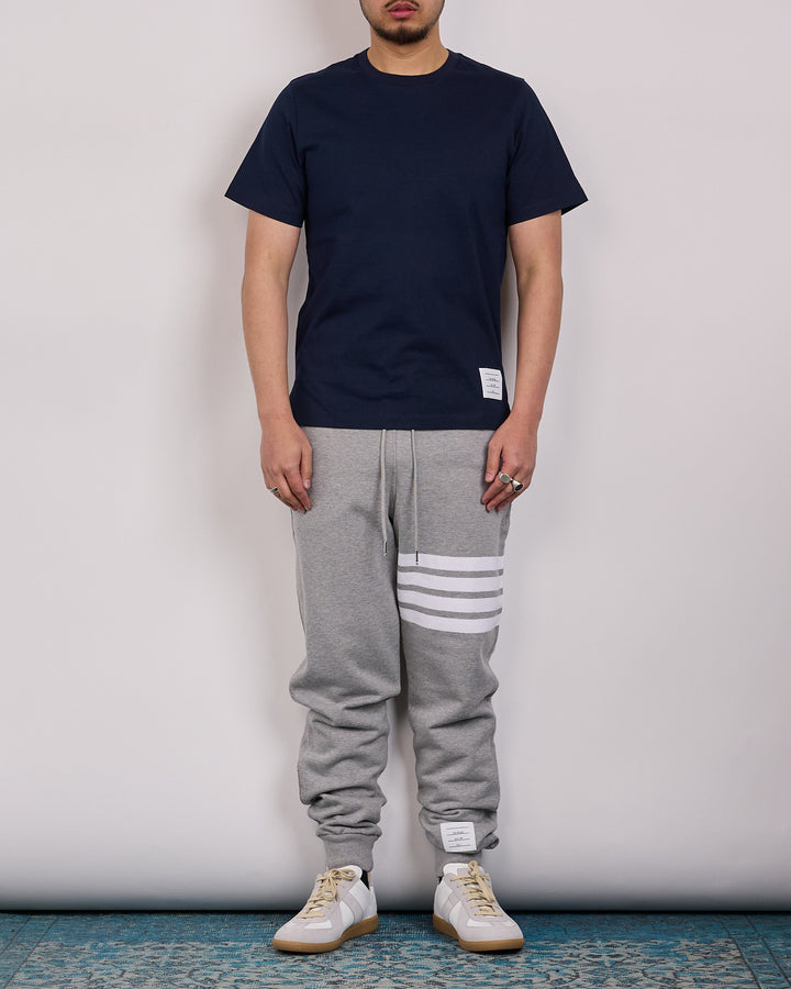 Thom Browne Classic Relaxed Side Slit T-Shirt Navy