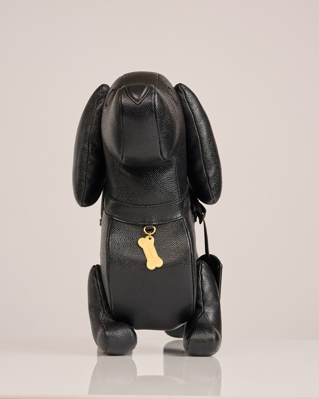 Thom Browne Hector Bag Pebble Grain Leather Black