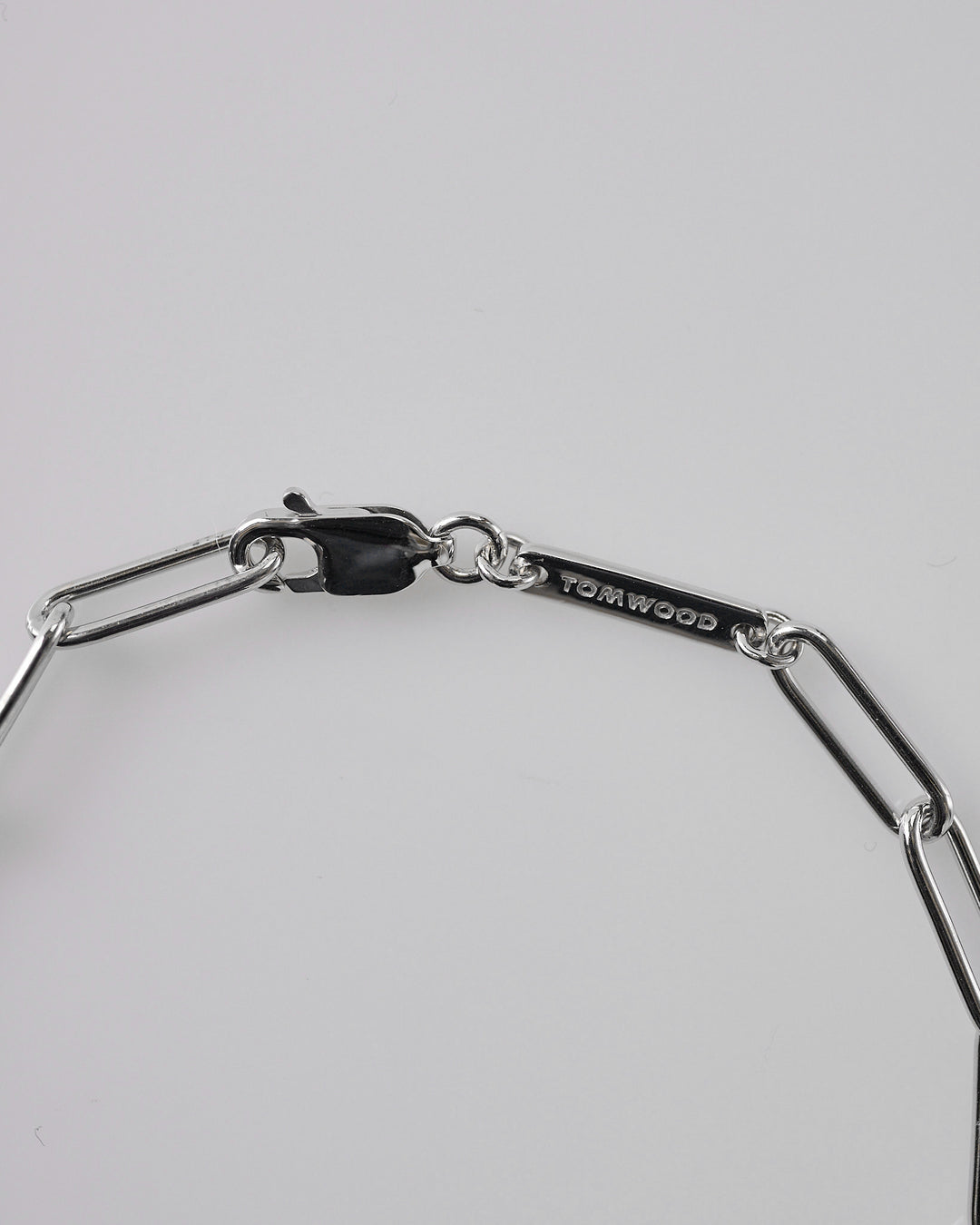 Tom Wood Box Chain Bracelet Silver 925