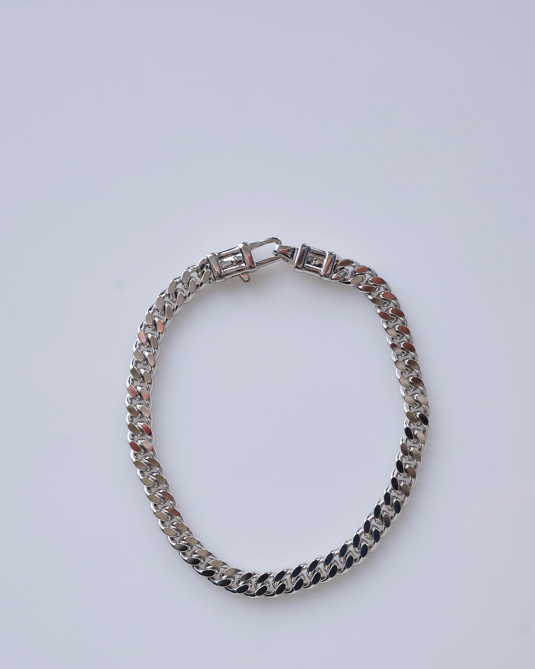 Tom Wood Curb Bracelet L Silver 925