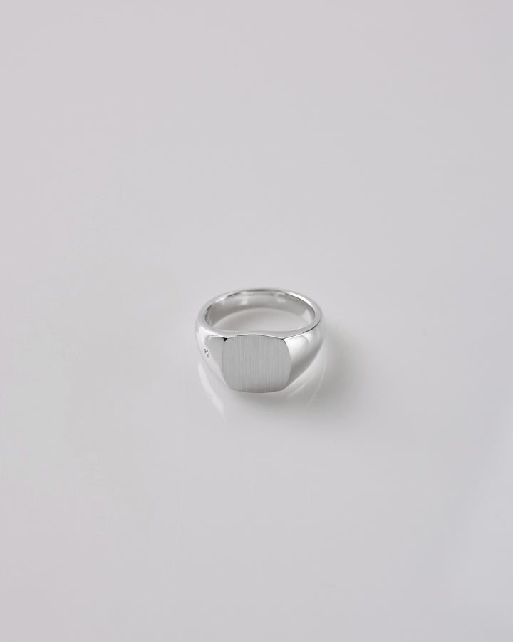 Tom Wood Kay Ring Satin Silver 925.