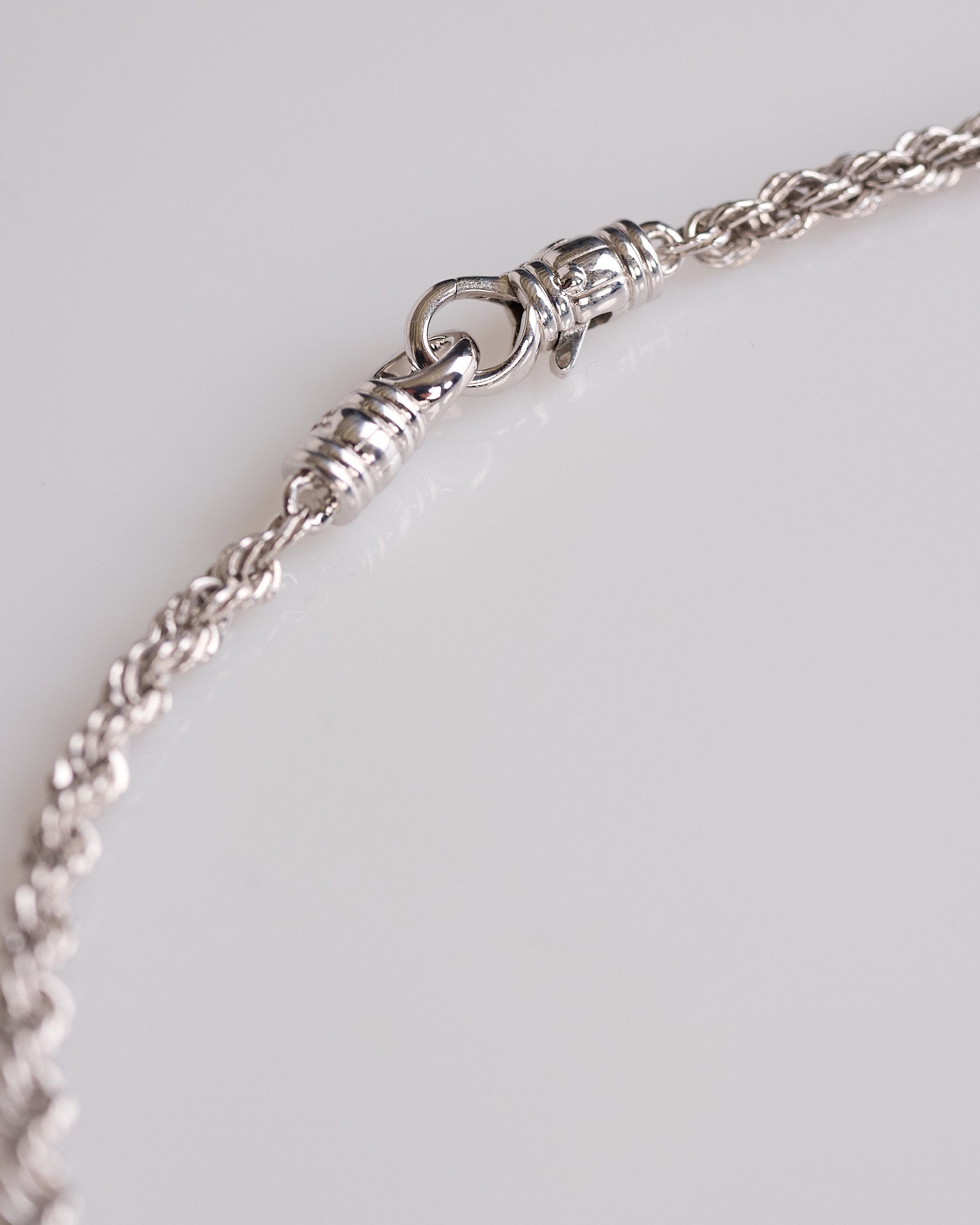 Tom Wood Rope Chain Necklace Silver 925 – LESS 17