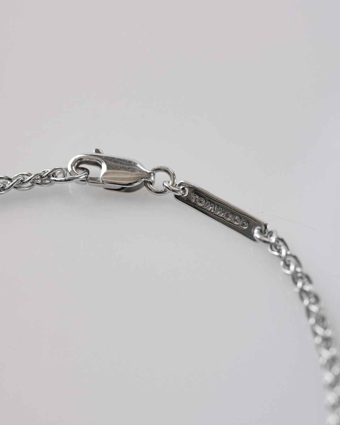 Tom Wood Spike Chain Bracelet Silver 925