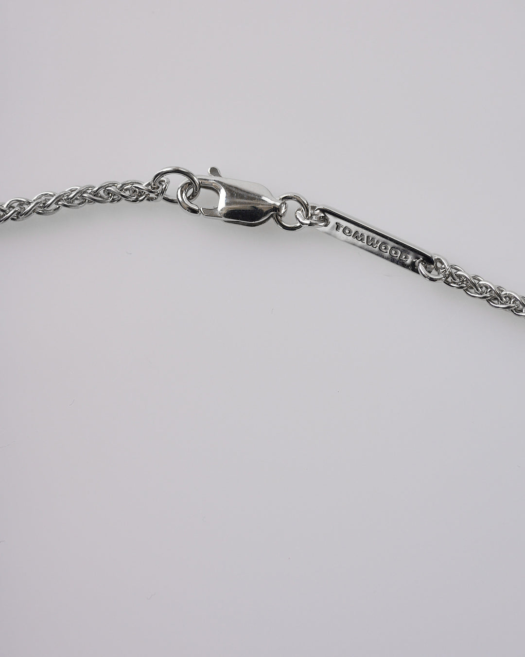 Tom Wood Spike Chain Necklace Silver 925