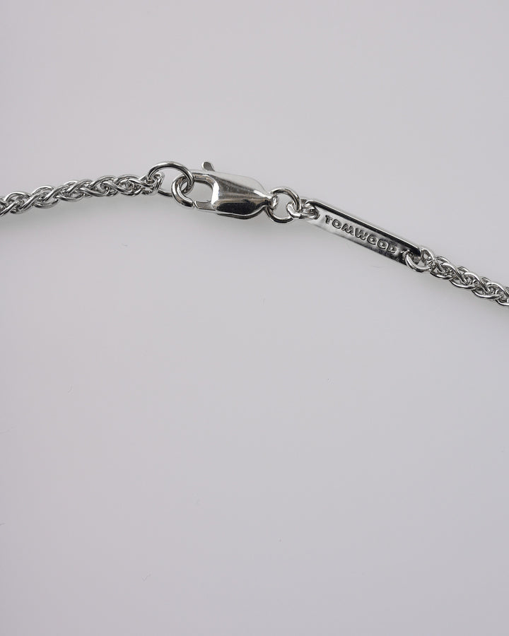 Tom Wood Spike Chain Necklace Silver 925