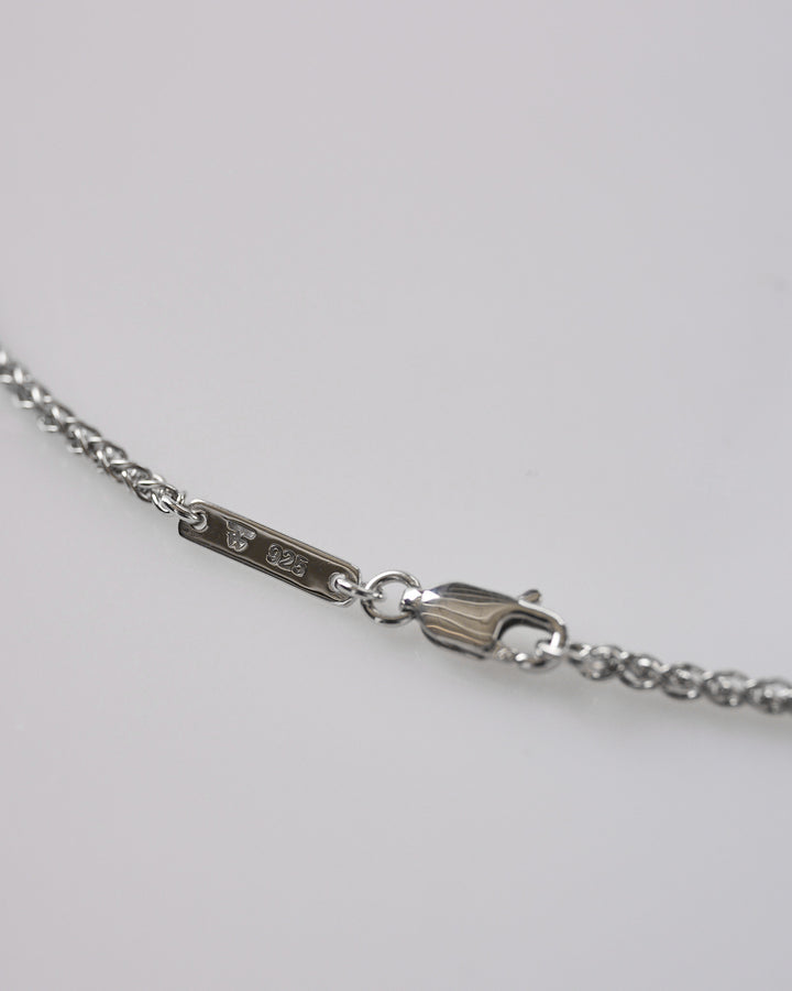 Tom Wood Spike Chain Necklace Silver 925