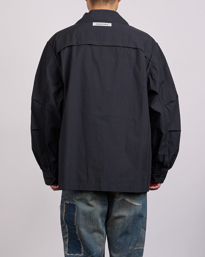 UNDERCOVER Chaos Balance Tape Army Jacket Black