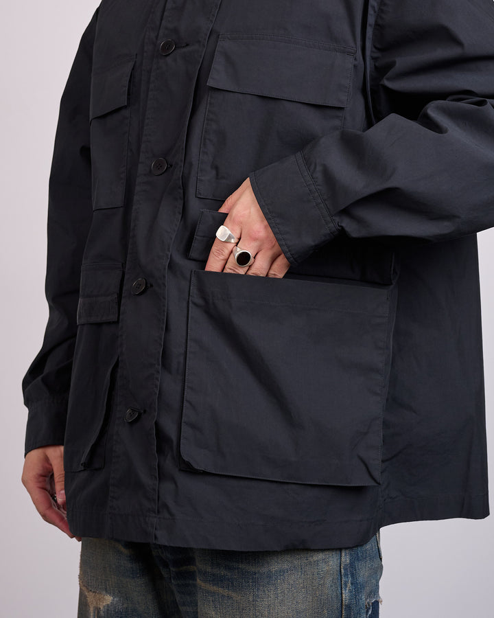 UNDERCOVER Chaos Balance Tape Army Jacket Black