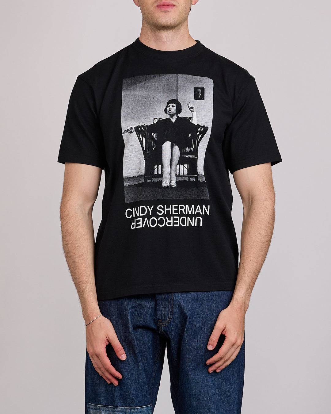 UNDERCOVER Cindy Sherman Chair T-Shirt Black
