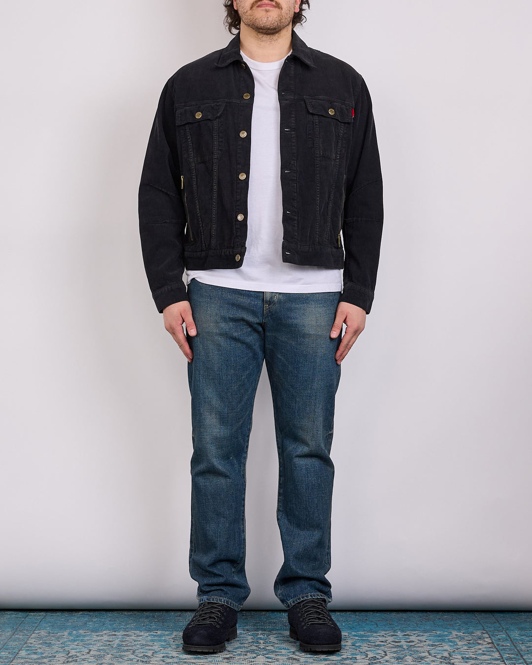 UNDERCOVER Delusional Behavior Cotton Blouson Jacket Black