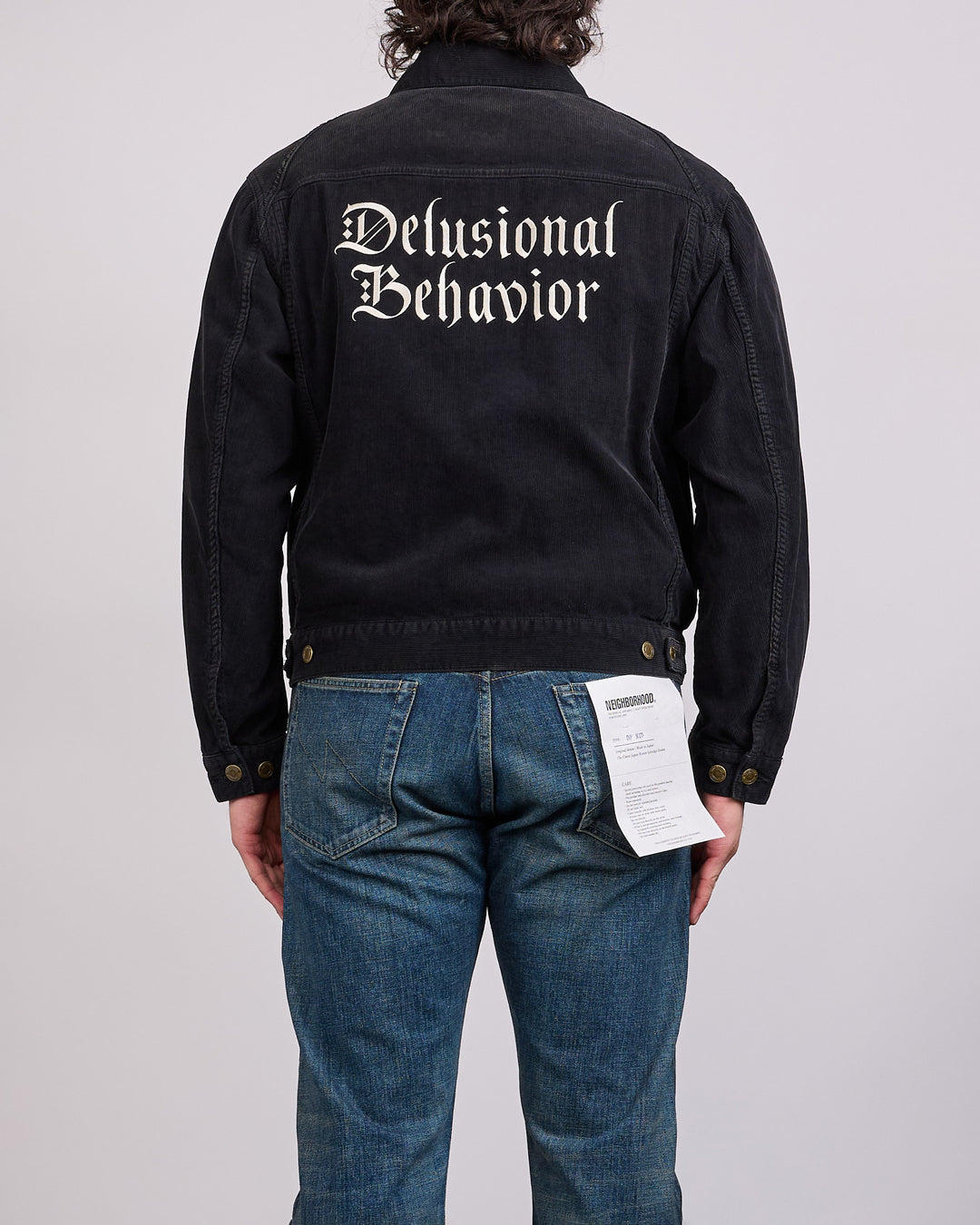 UNDERCOVER Delusional Behavior Cotton Blouson Jacket Black