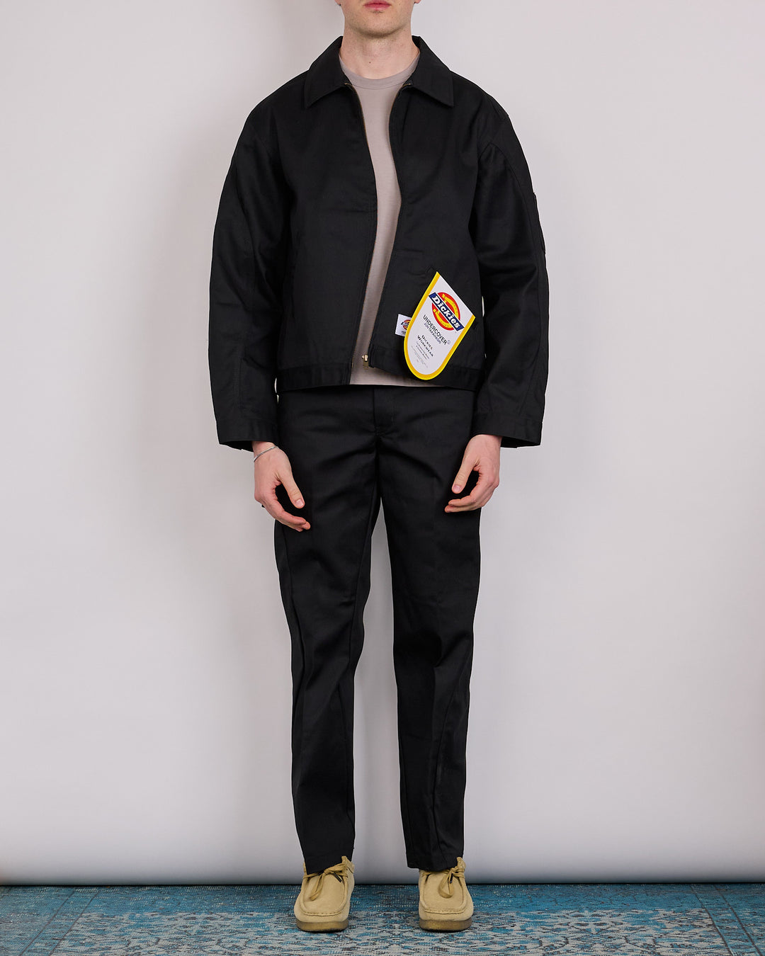 UNDERCOVER Dickies Aysm Zip Work Jacket Black