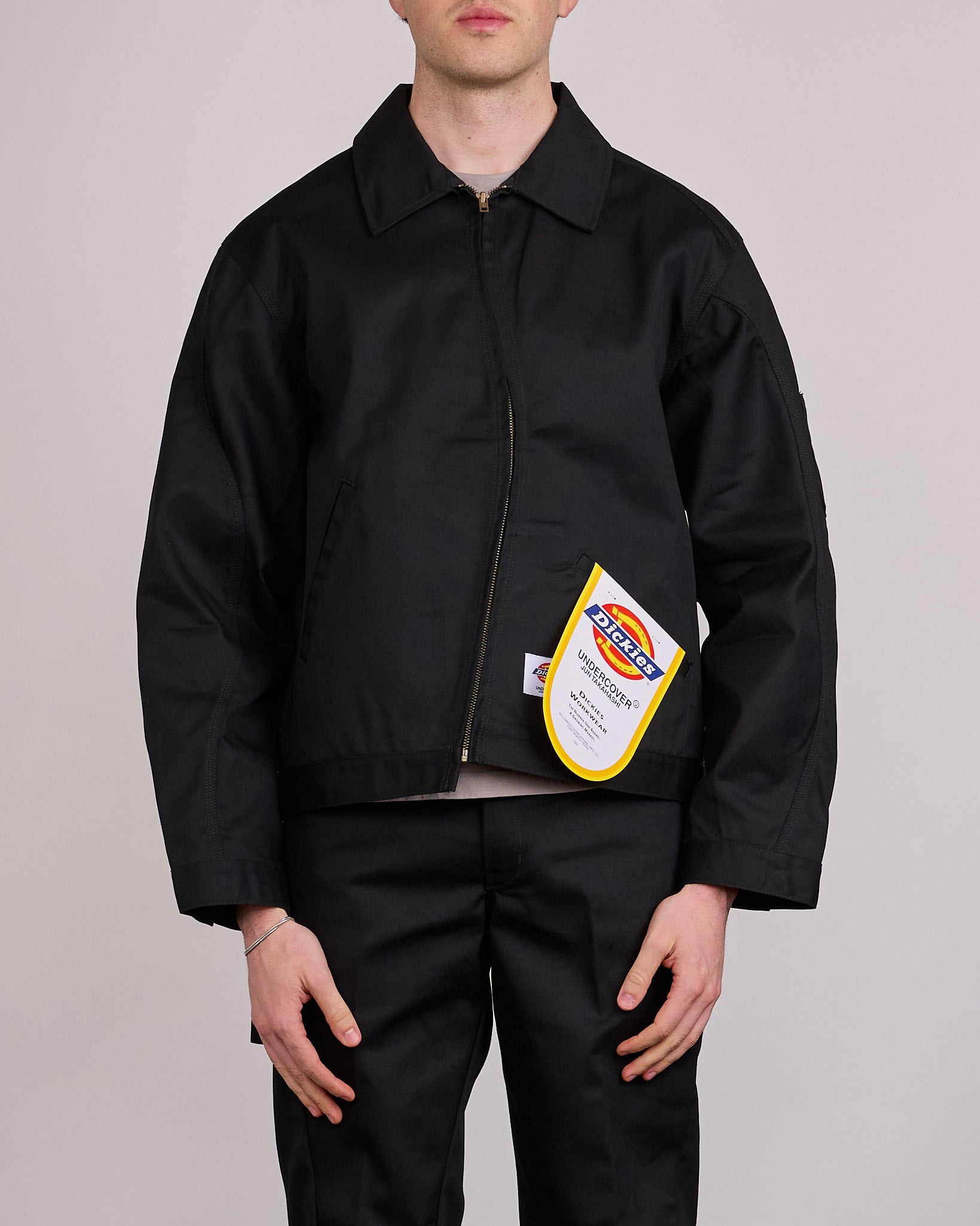 T*T様 UNDERCOVER Dickies ブルゾン　ブラック　サイズ2 M UNDERCOVER Dickies Aysm Zip Work Jacket Black – LESS 17
