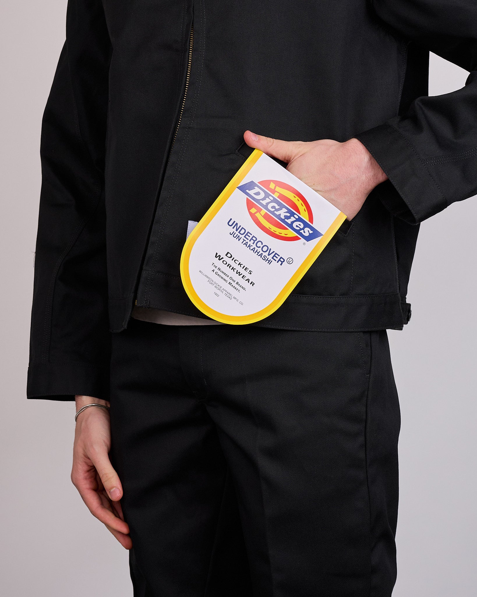 UNDERCOVER Dickies Aysm Zip Work Jacket Black – LESS 17