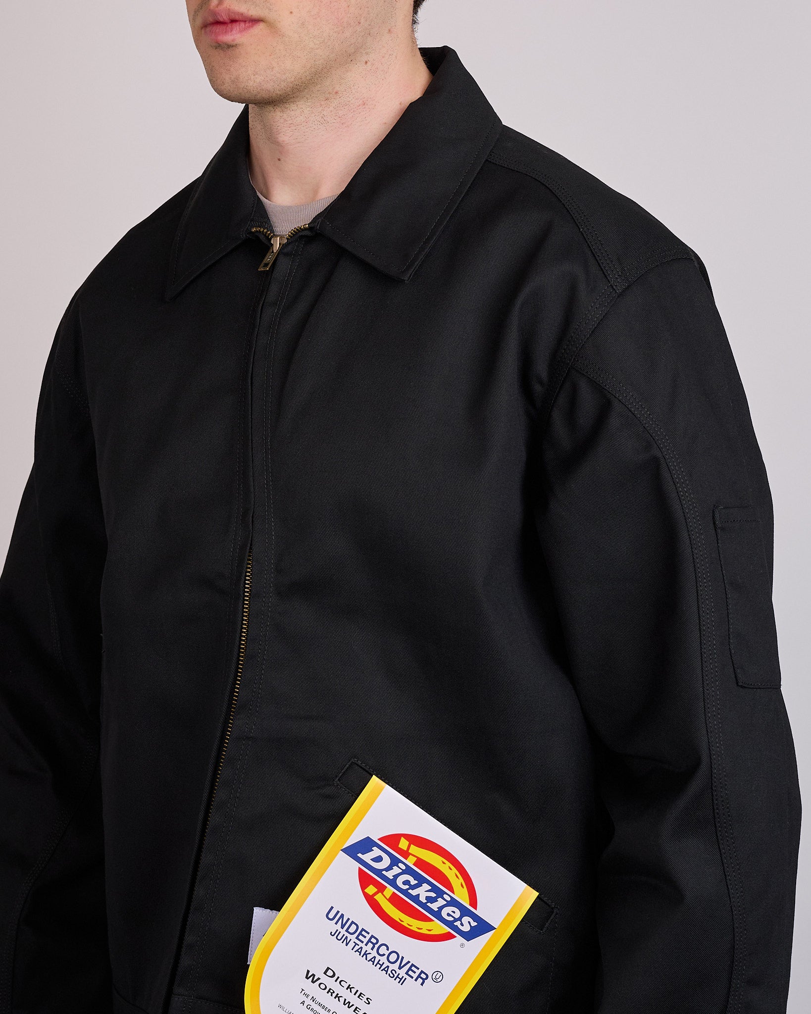 UNDERCOVER Dickies Aysm Zip Work Jacket Black – LESS 17