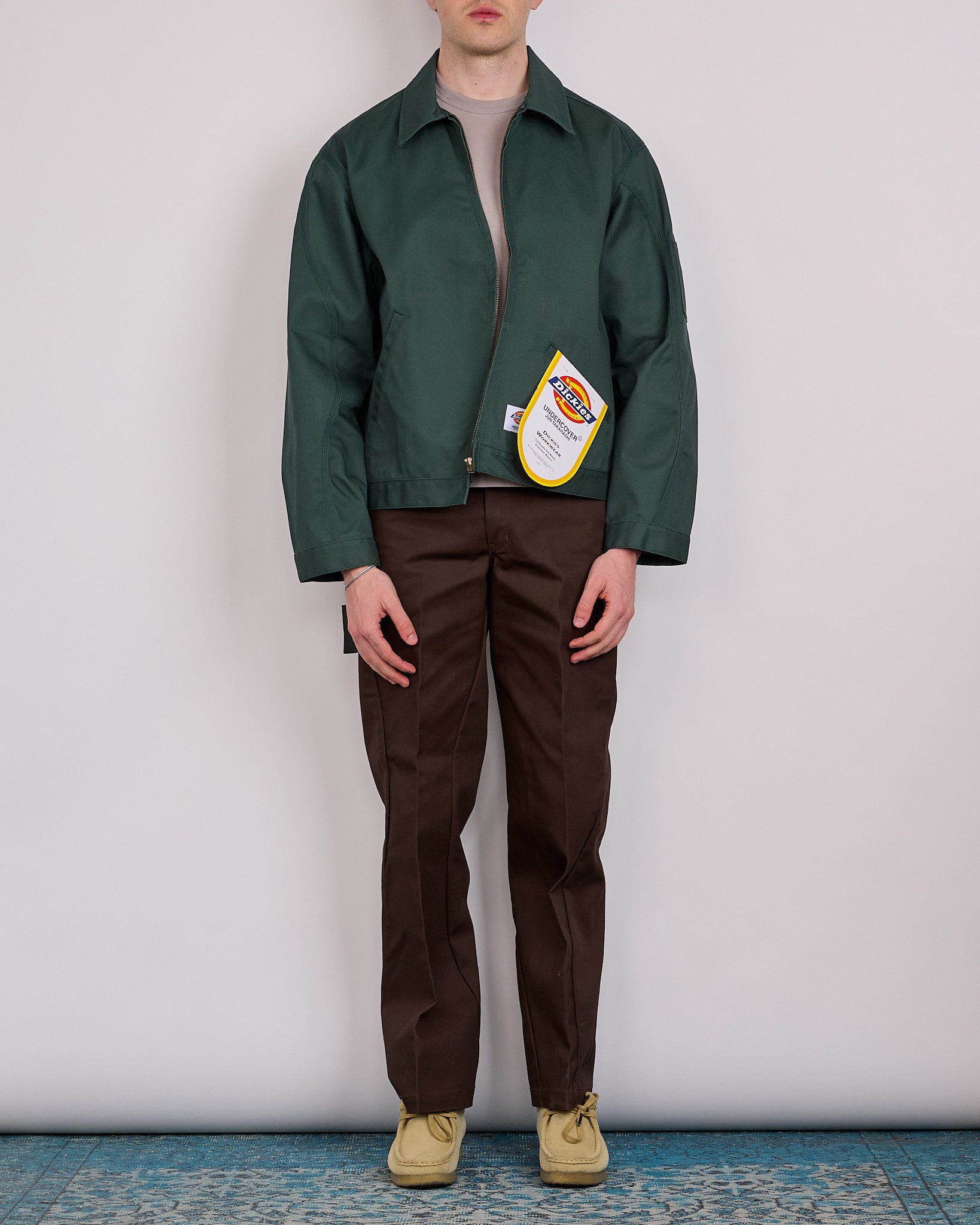 UNDERCOVER Dickies Aysm Zip Work Jacket Dark Green – LESS 17