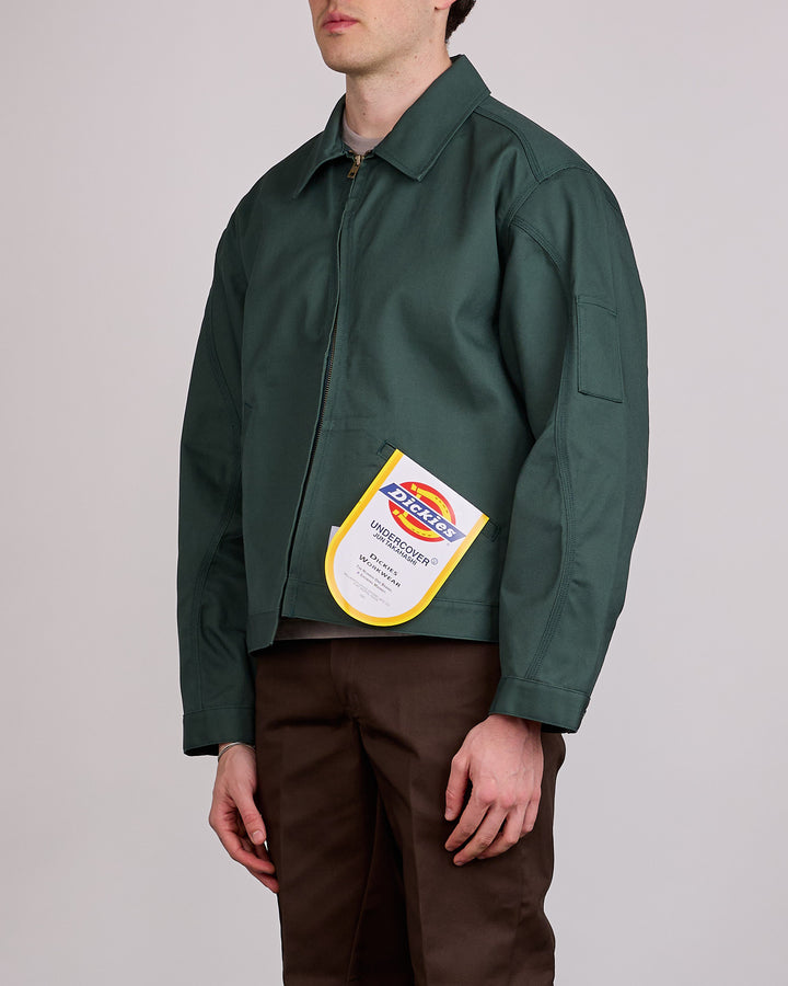 UNDERCOVER Dickies Aysm Zip Work Jacket Dark Green