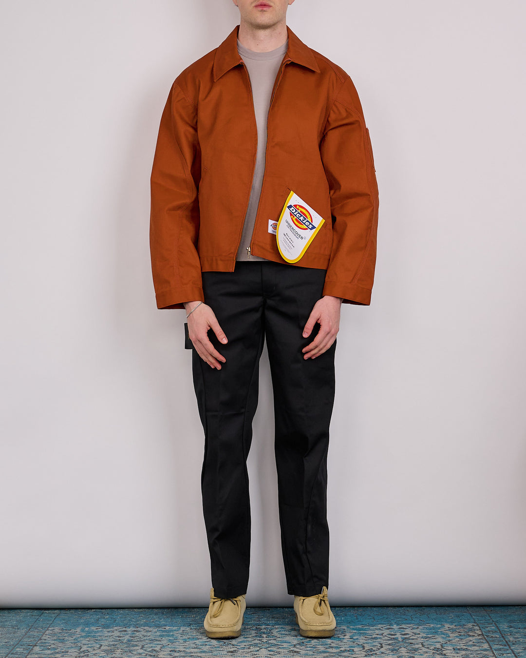 UNDERCOVER Dickies Aysm Zip Work Jacket Light Brown
