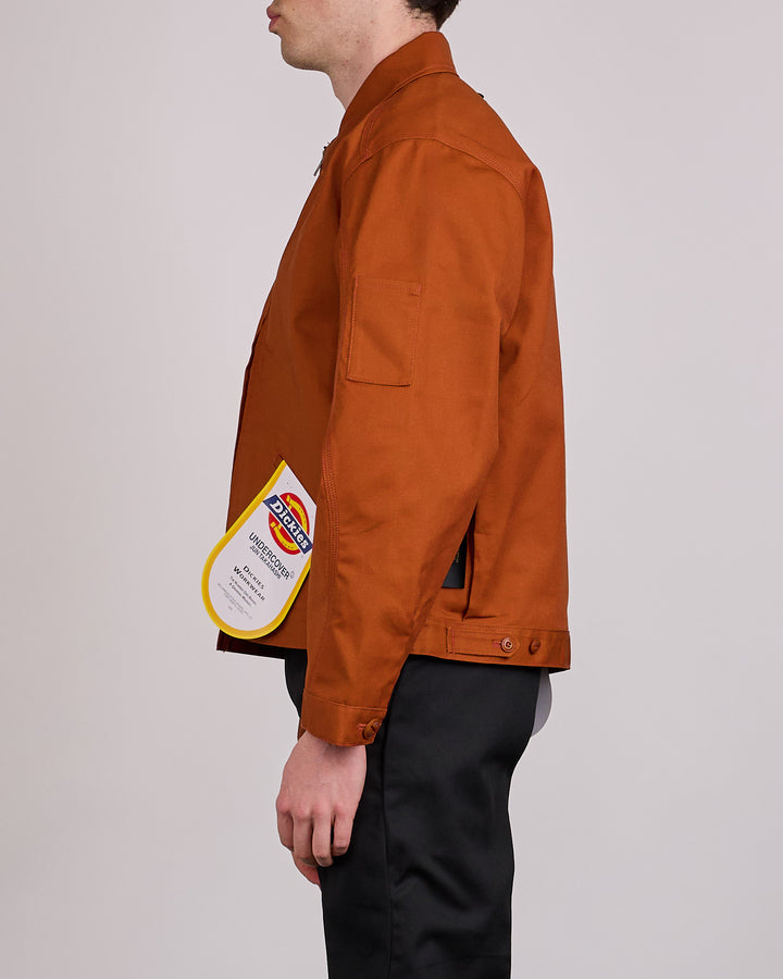 UNDERCOVER Dickies Aysm Zip Work Jacket Light Brown