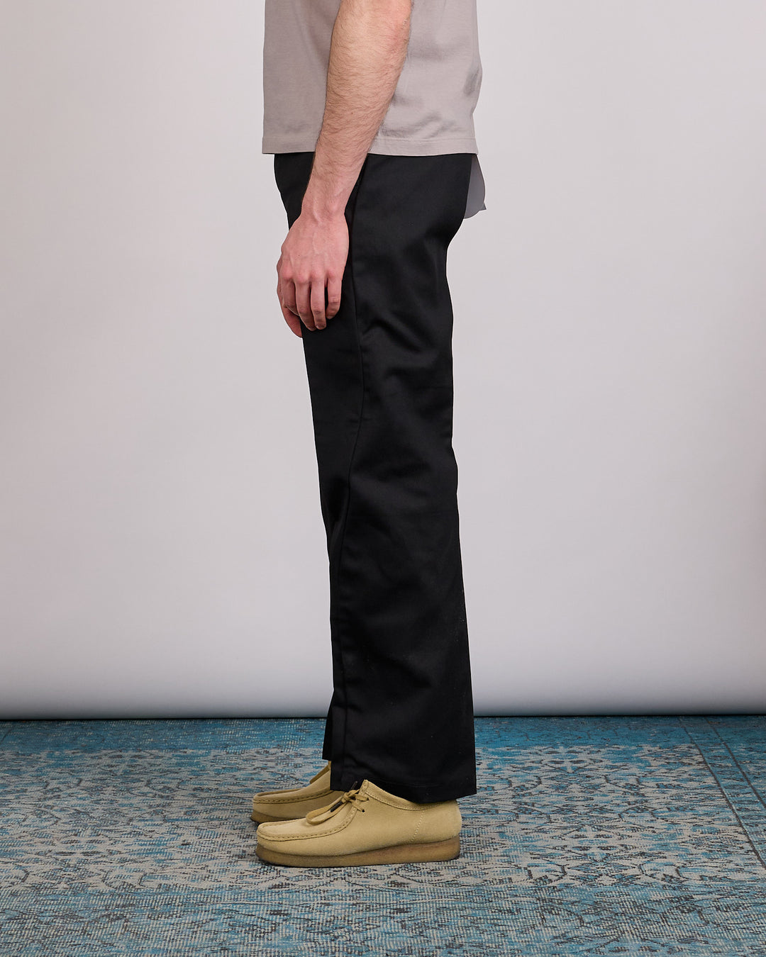 UNDERCOVER Dickies Curved Hem Work Pant Black