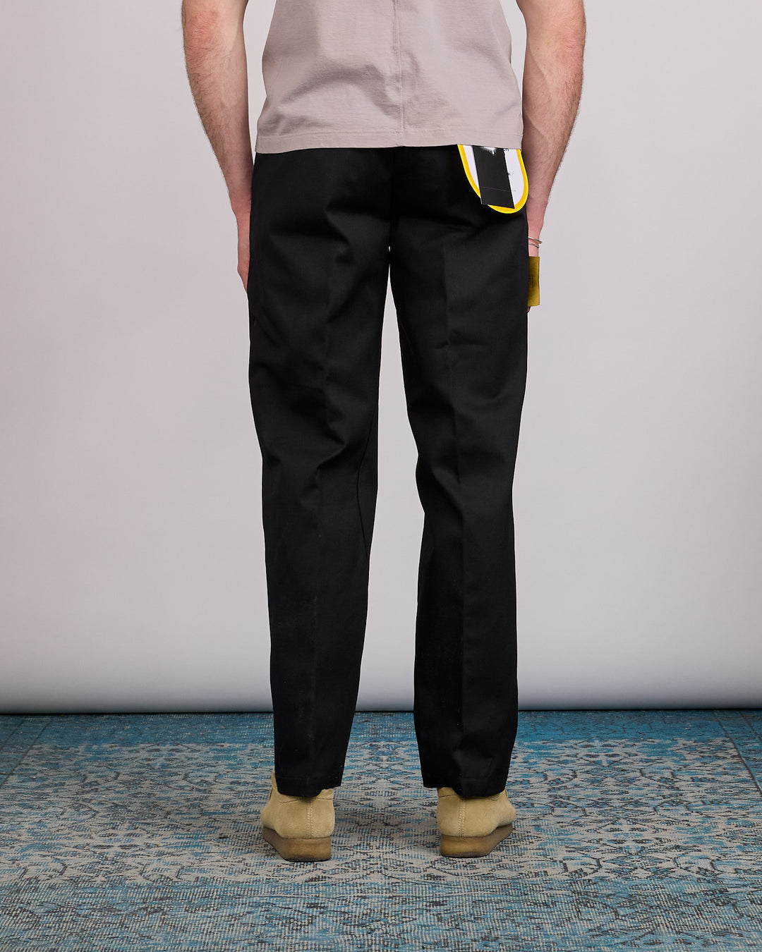 UNDERCOVER Dickies Curved Hem Work Pant Black