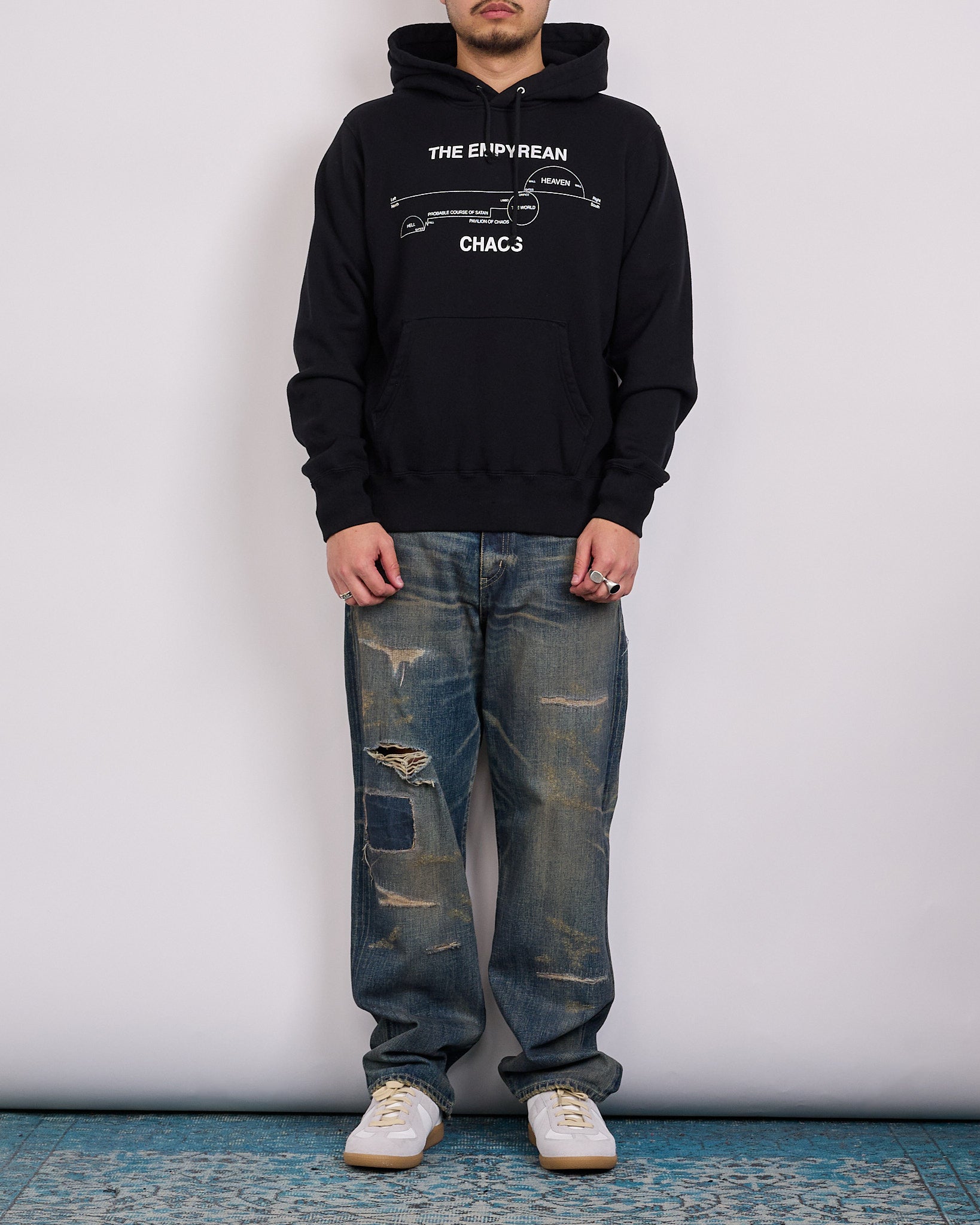 UNDERCOVER Empyrean Chaos Hoodie Black – LESS 17