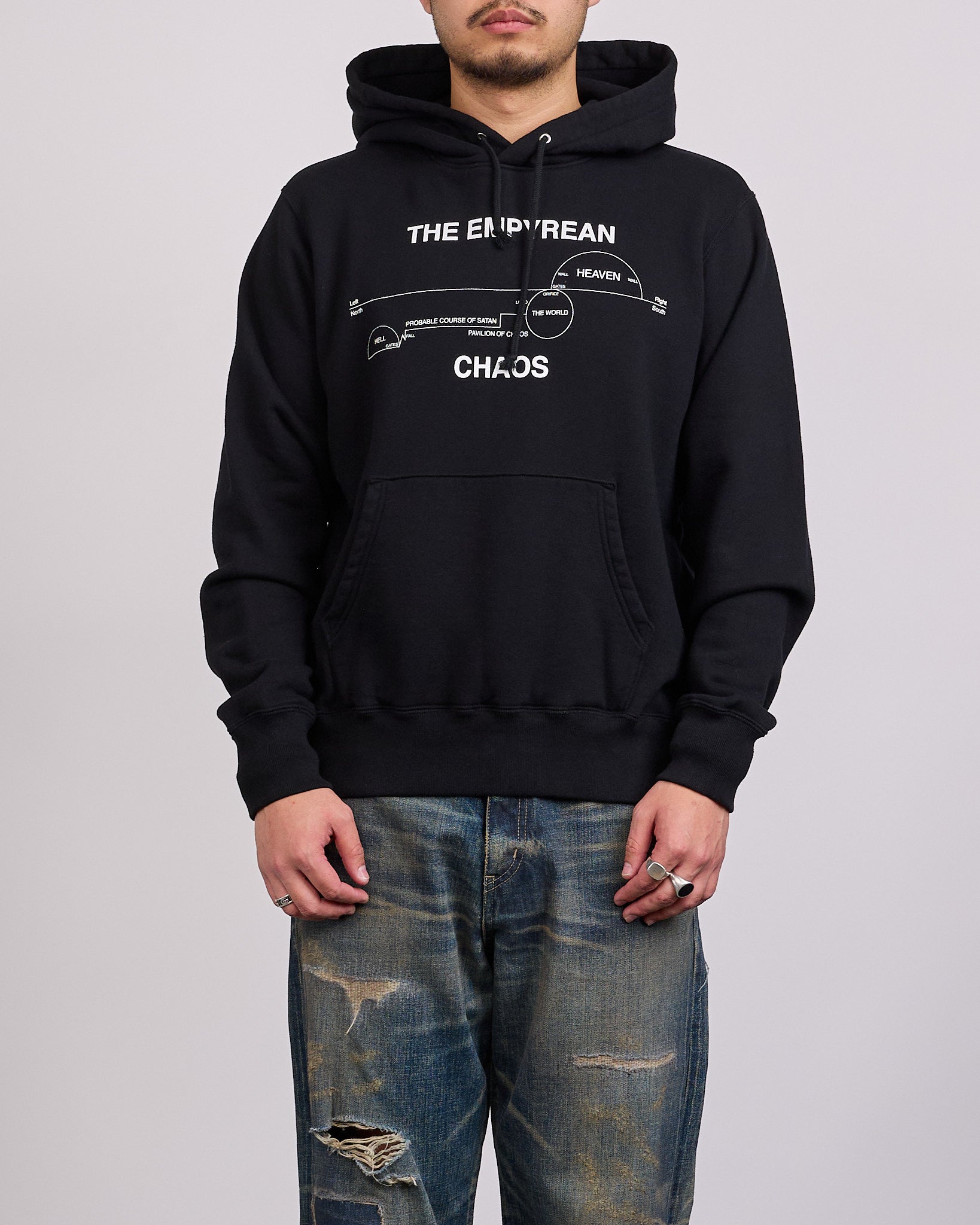 UNDERCOVER Empyrean Chaos Hoodie Black – LESS 17