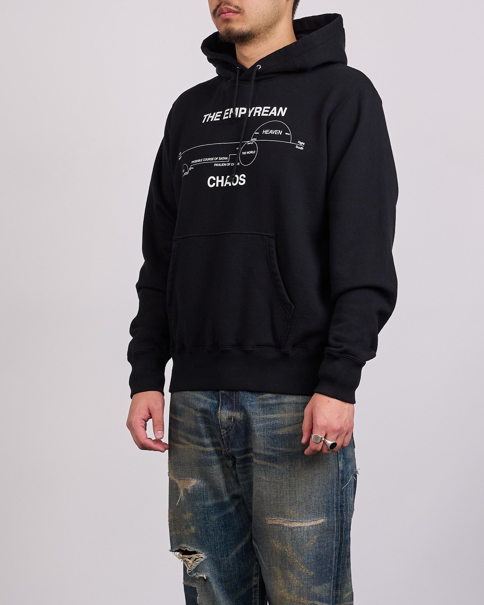 UNDERCOVER Empyrean Chaos Hoodie Black – LESS 17