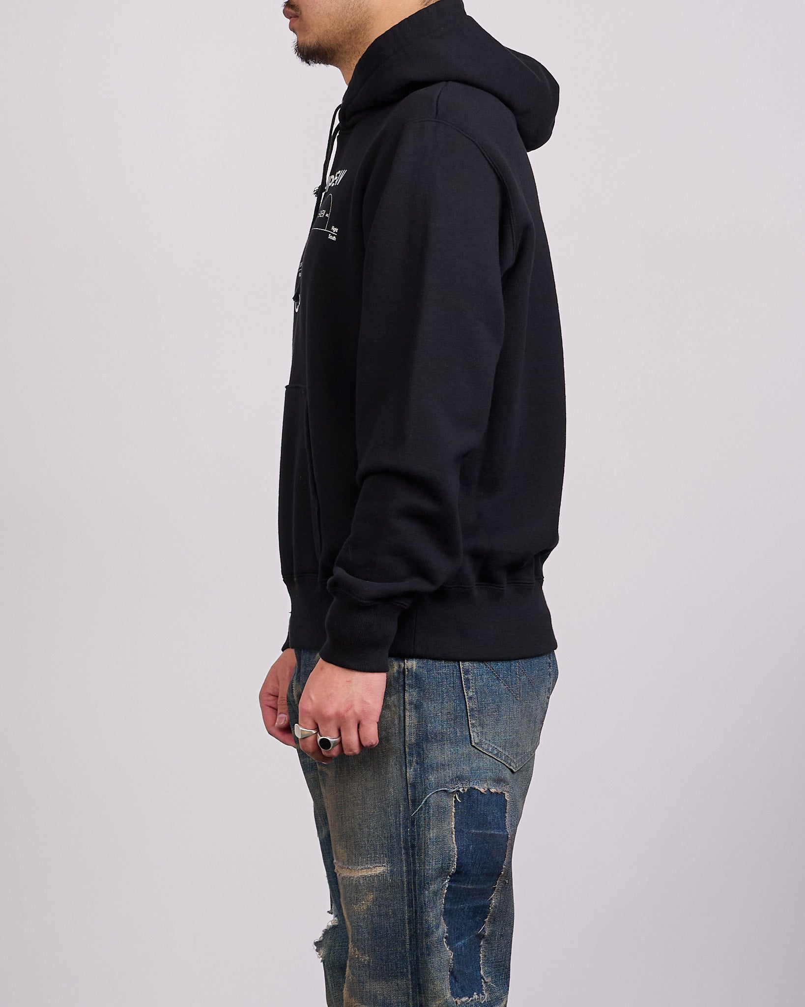 UNDERCOVER Empyrean Chaos Hoodie Black – LESS 17