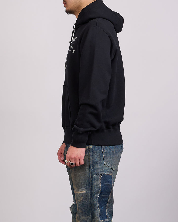 UNDERCOVER Empyrean Chaos Hoodie Black