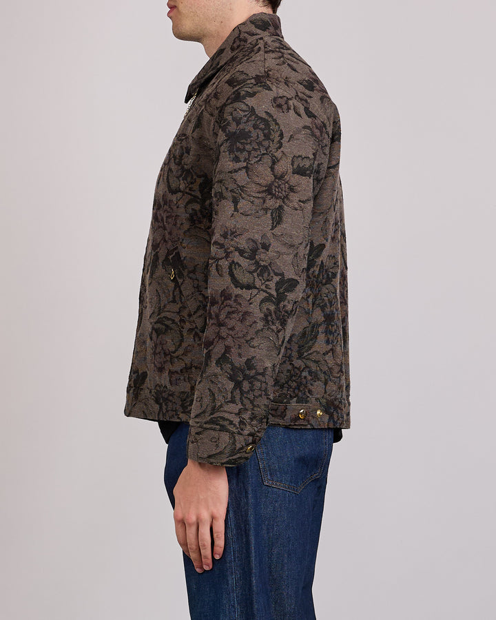 UNDERCOVER Floral Blouson Jacket D.Khaki